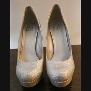 High Heels silver